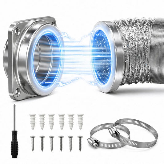 Upgrade Stainless Steel Magnetic Dryer VentCoupling Quick Connect