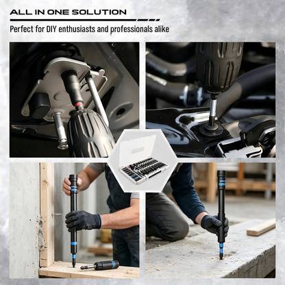 Magnetic Impact Nut Driver Set