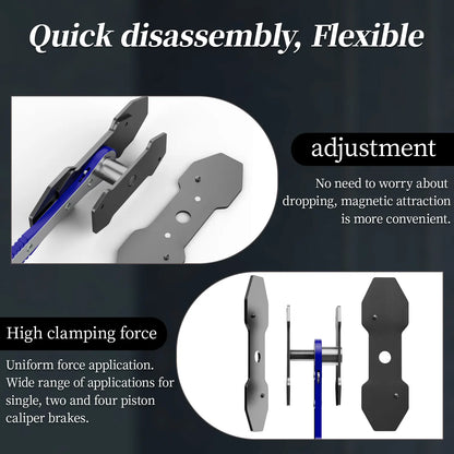 Effort-saving automotive brake repair tool