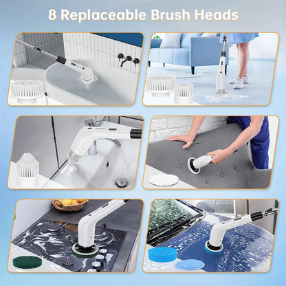 Cordless Electric Spin Scrubber