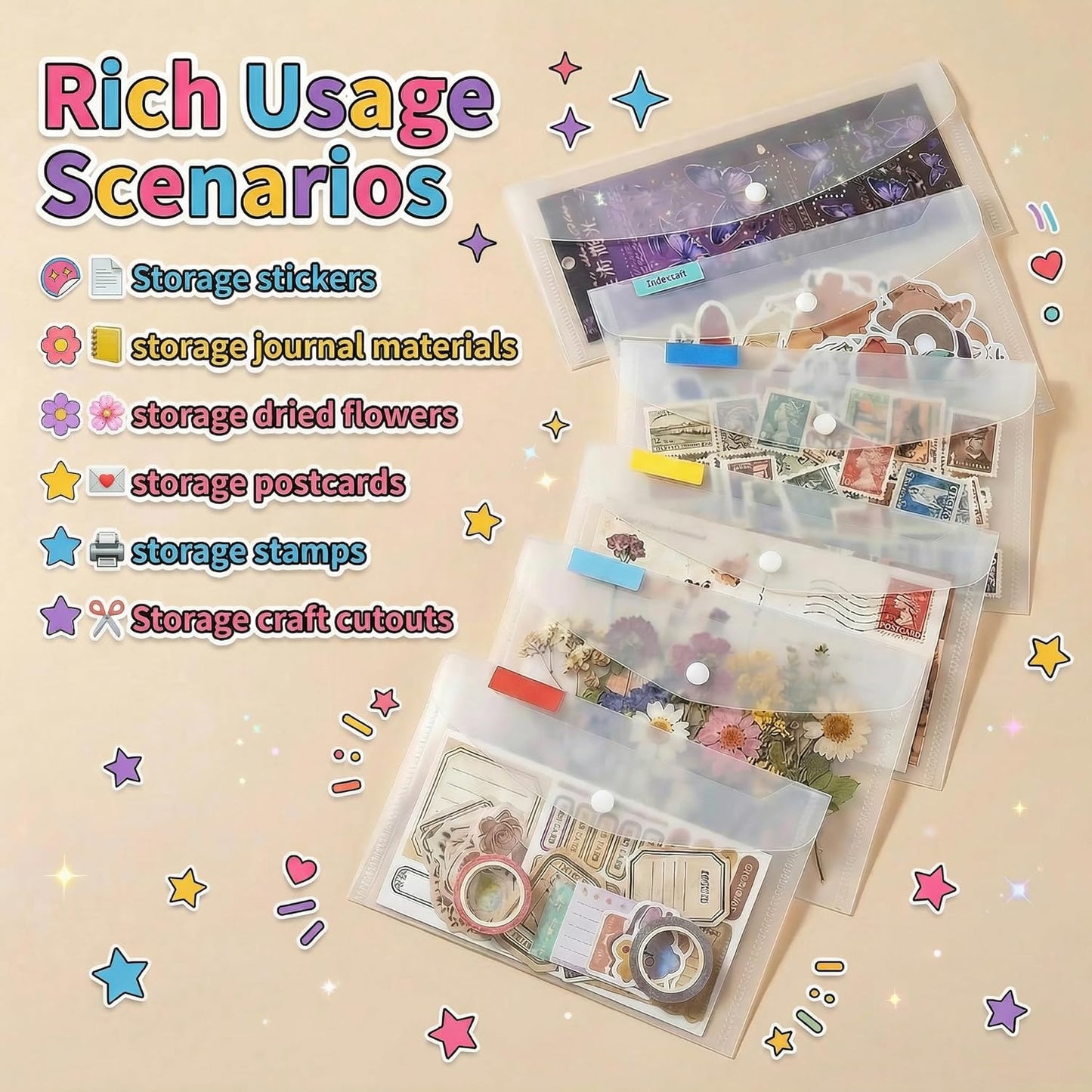 Clear Plastic Envelopes