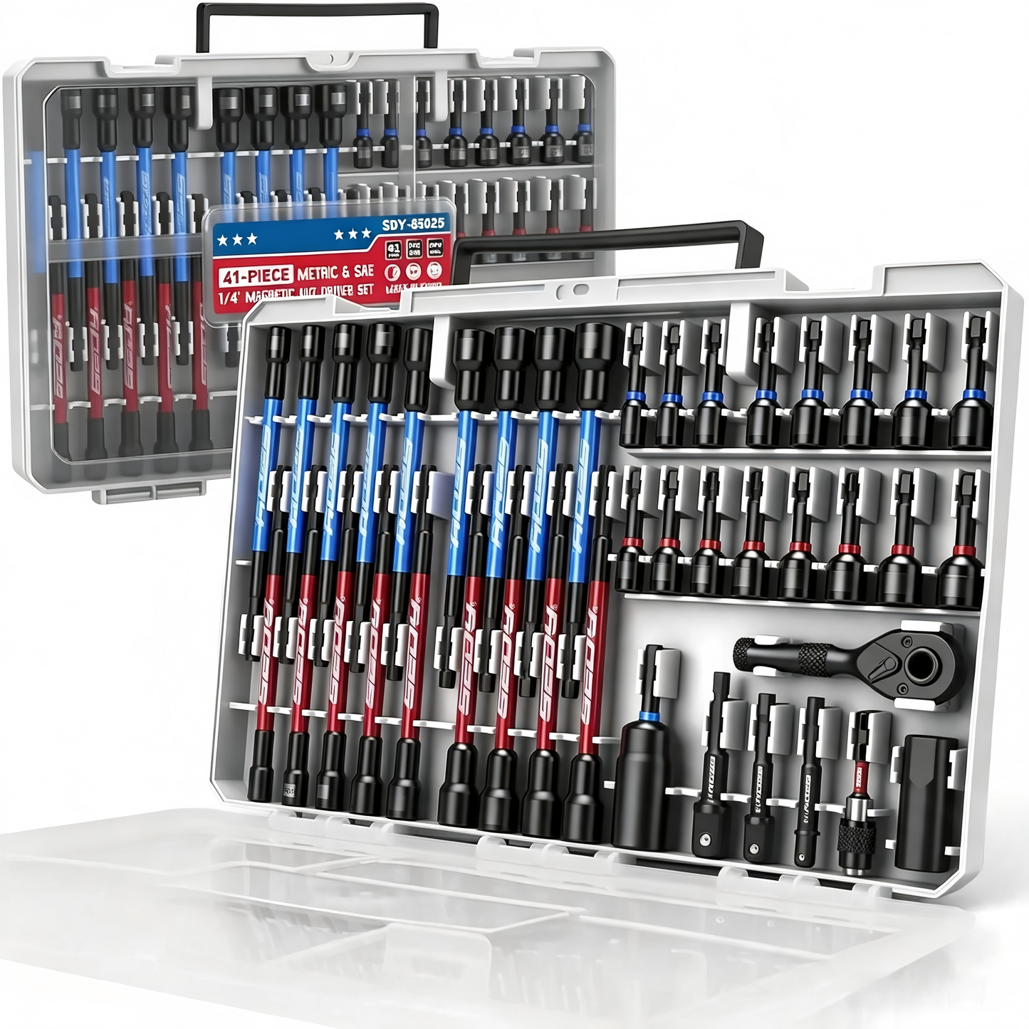 Magnetic Impact Nut Driver Set
