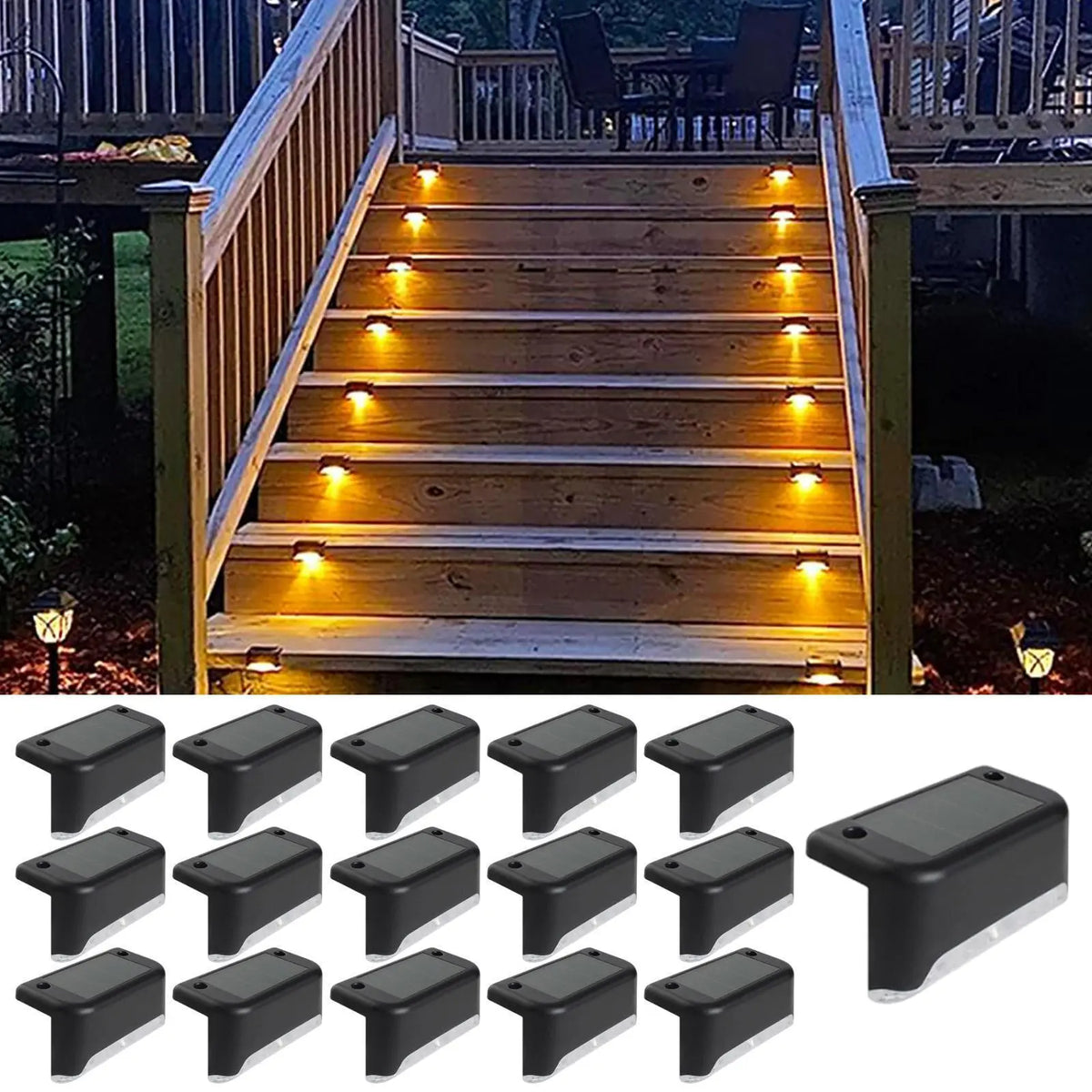 16-Piece Solar Outdoor Decorative Light Set