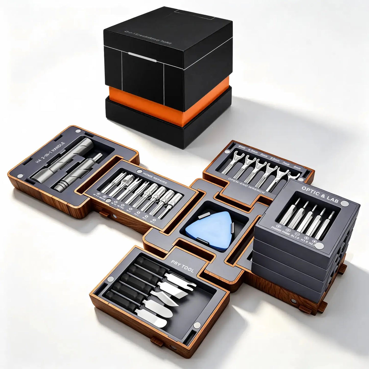 55-In-1 Magnetic Screwdriver Set