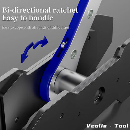 Effort-saving automotive brake repair tool