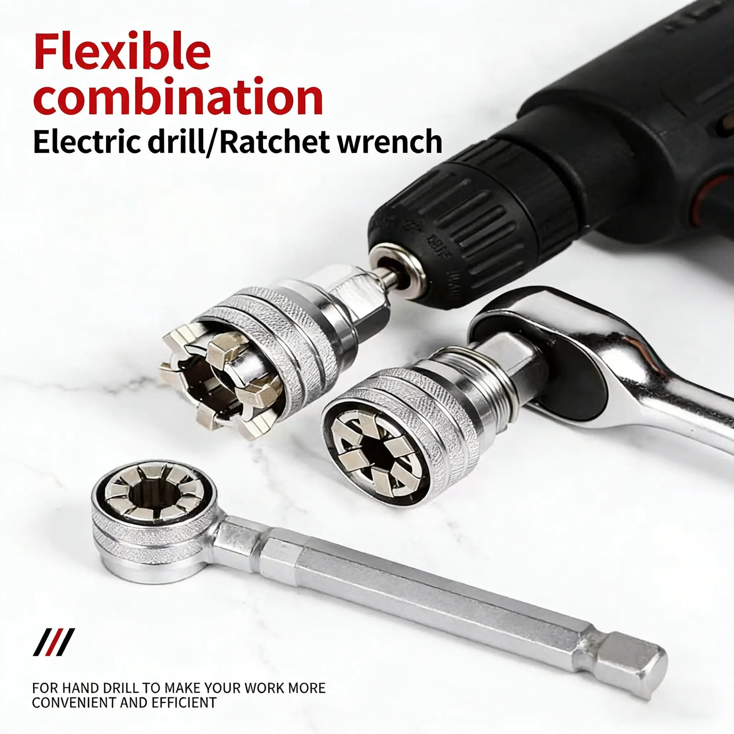 Multi-Function Universal Socket Wrench Tool