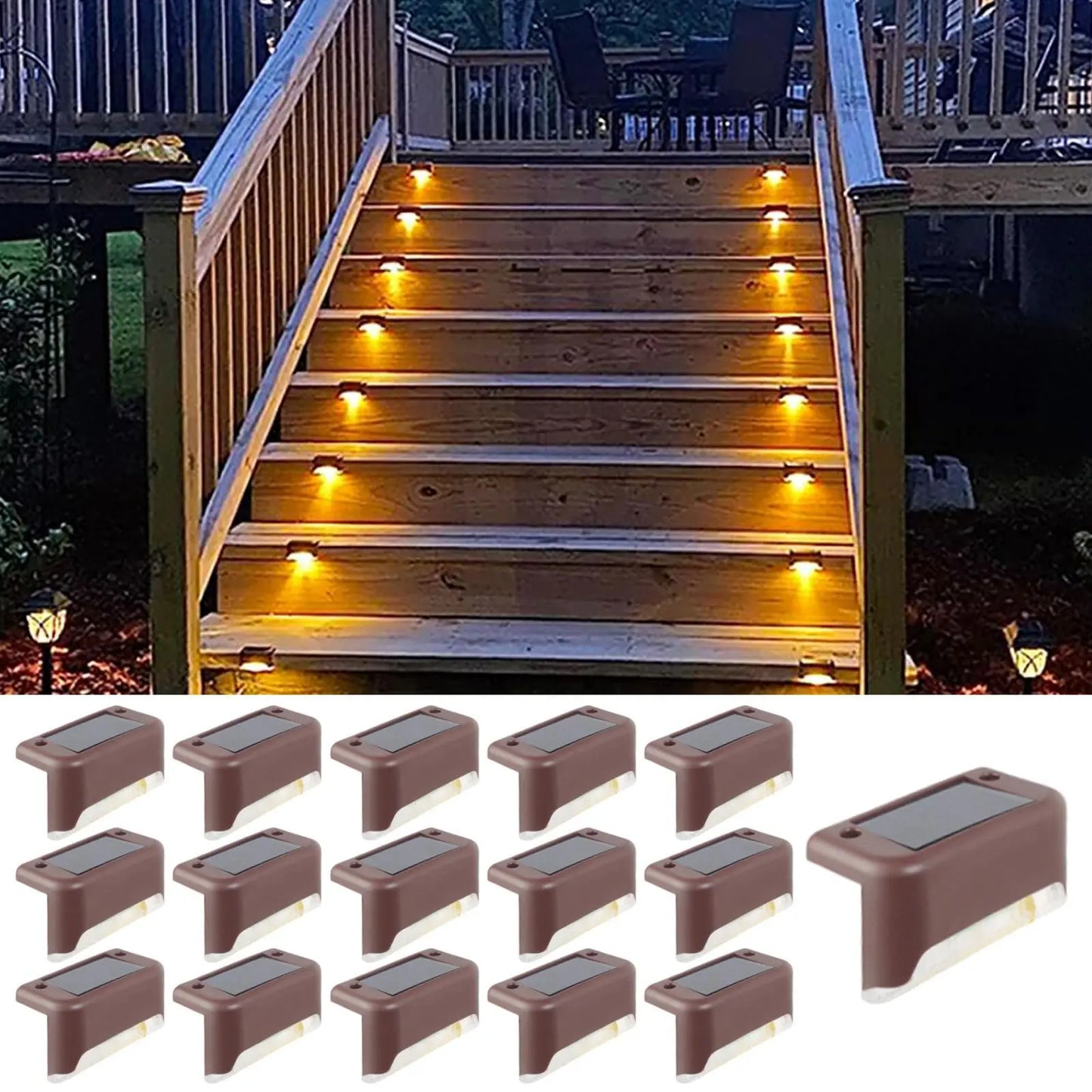 16-Piece Solar Outdoor Decorative Light Set