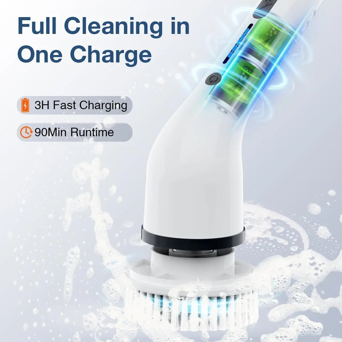 Cordless Electric Spin Scrubber