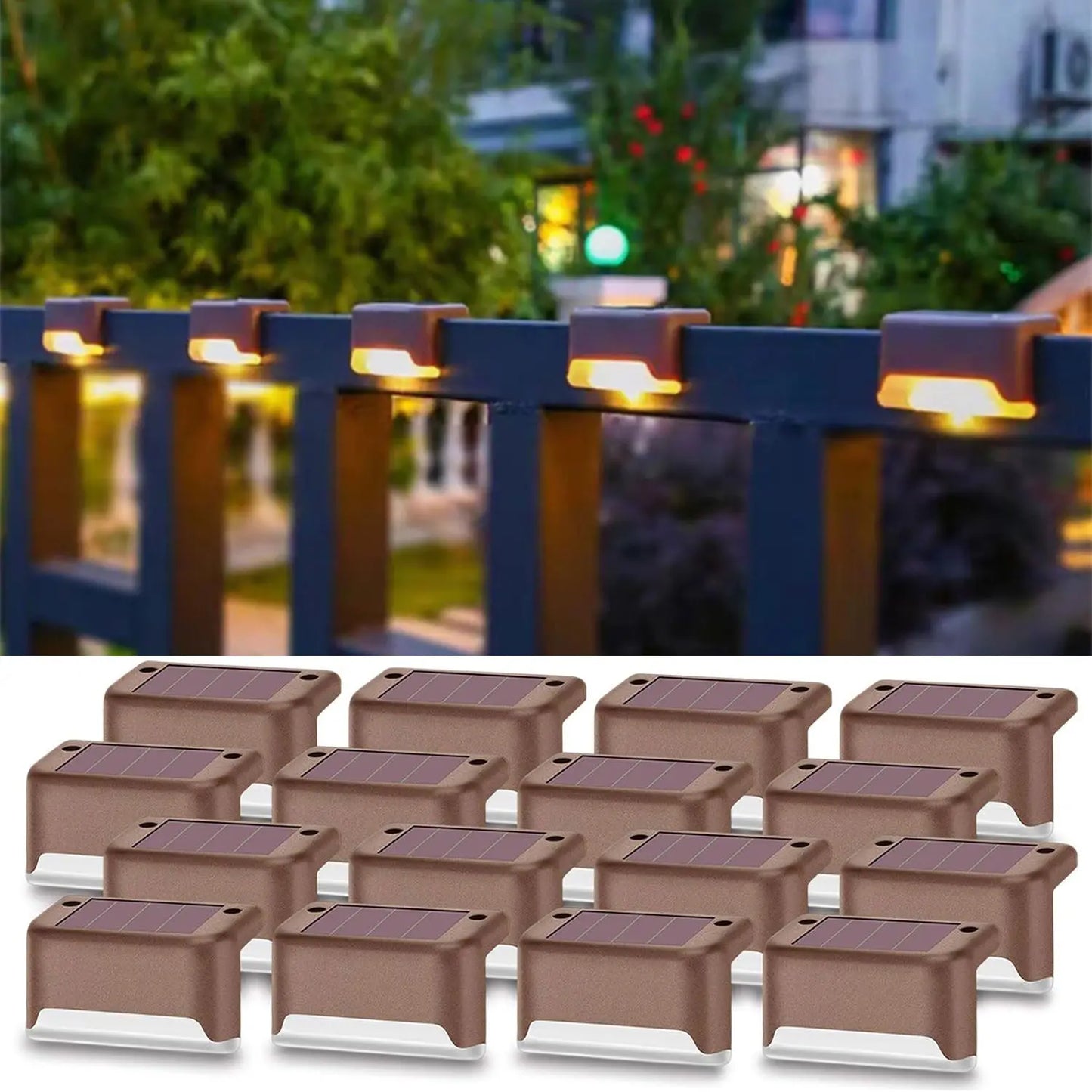 16-Piece Solar Outdoor Decorative Light Set