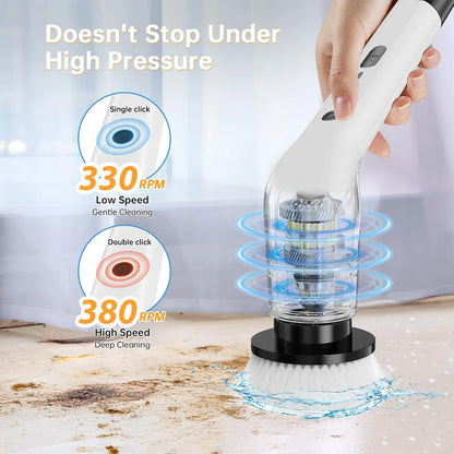 Cordless Electric Spin Scrubber